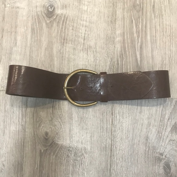 Moda International Leather Belt - Picture 1 of 4